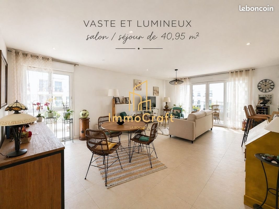 Appartement à vendre, 86m², La Rochelle