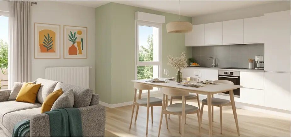 Appartement à vendre, 74m², Montévrain