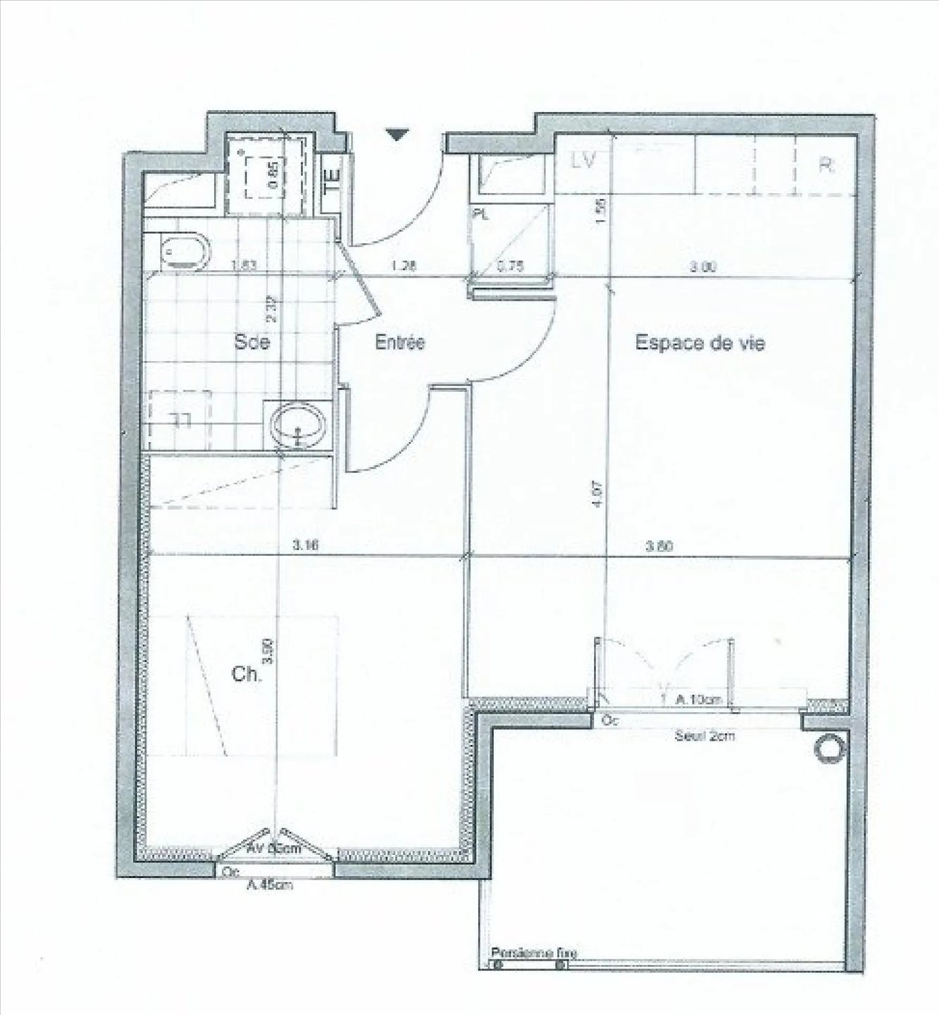 Appartement à vendre, 43m², Cergy