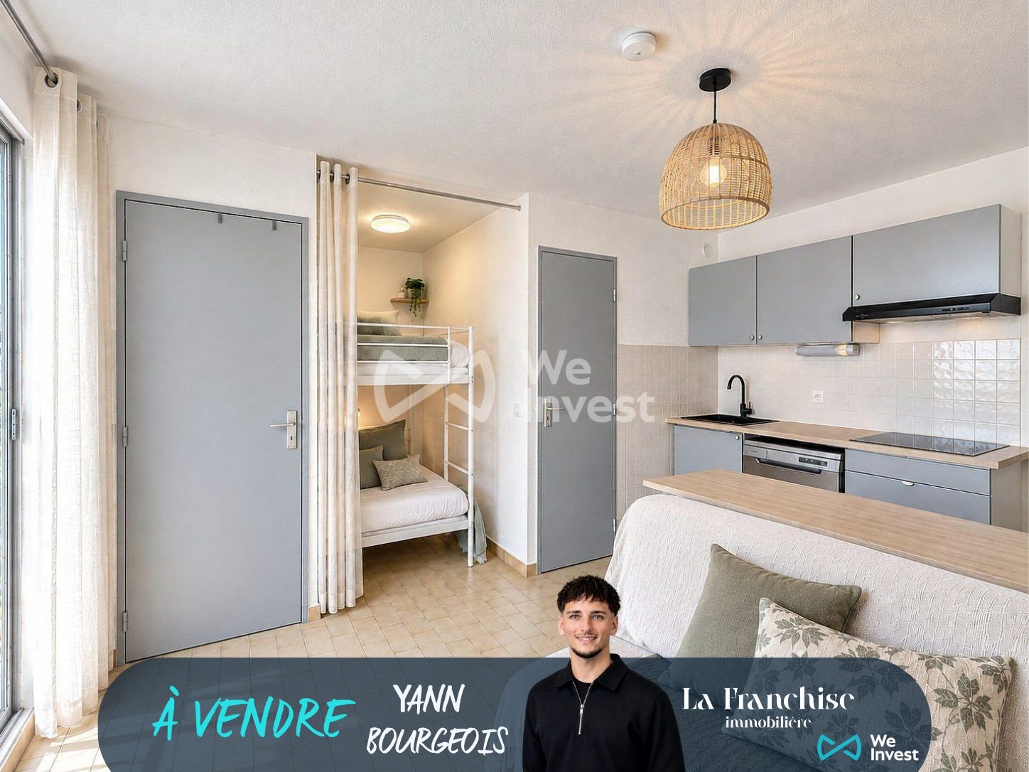 Appartement à vendre, 26m², Le Grau-du-Roi
