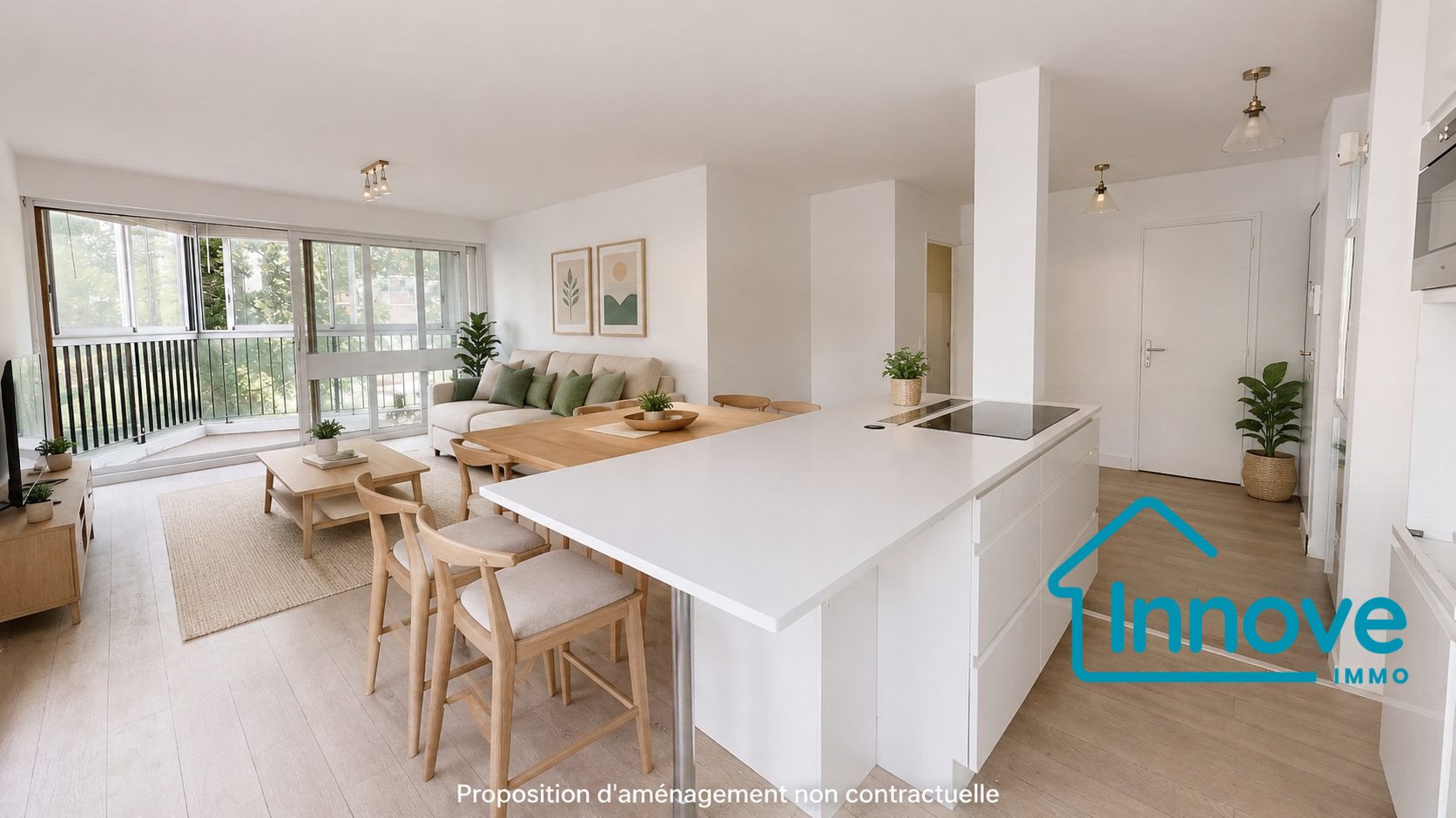 Appartement à vendre, 65m², Le Chesnay-Rocquencourt