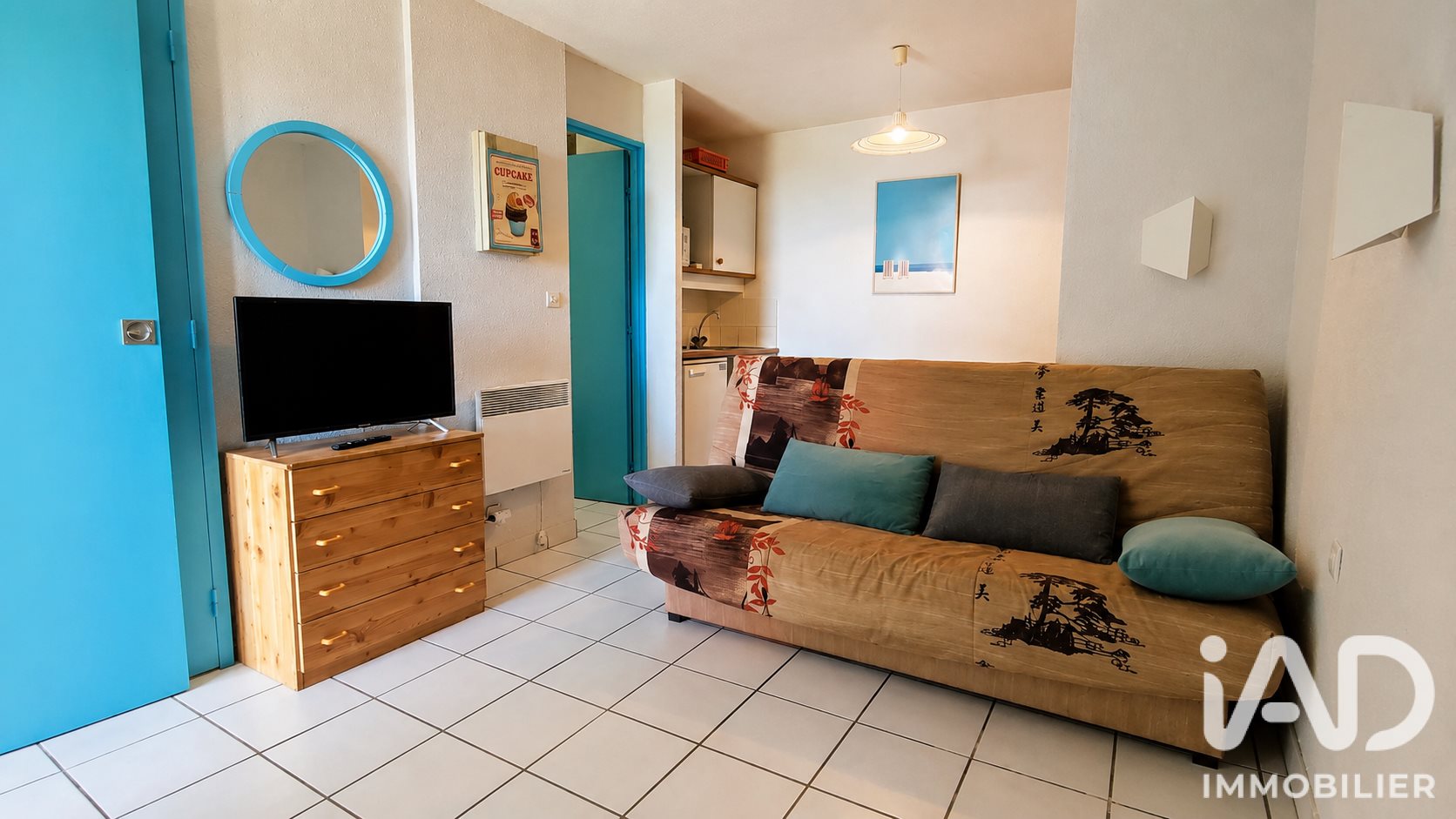Appartement à vendre, 21m², Le Barcarès