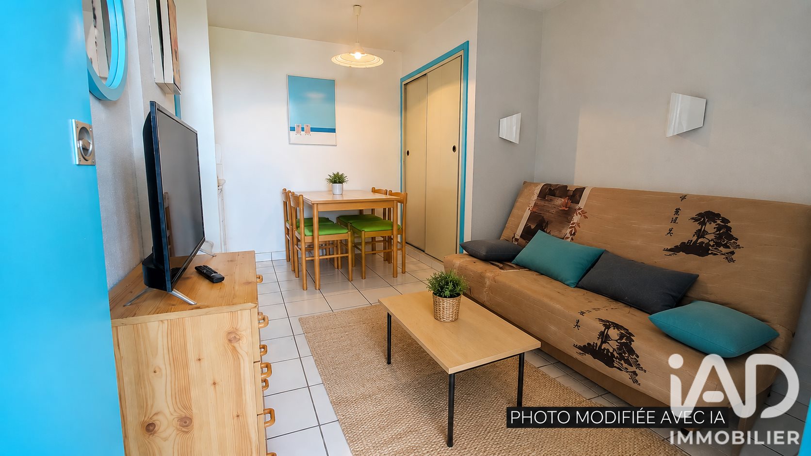 Appartement à vendre, 21m², Le Barcarès