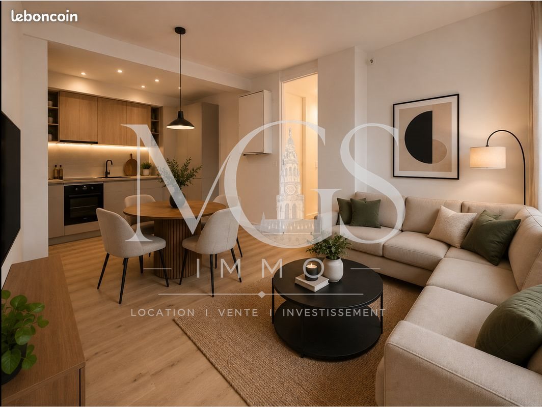 Appartement à vendre, 52m², La Madeleine