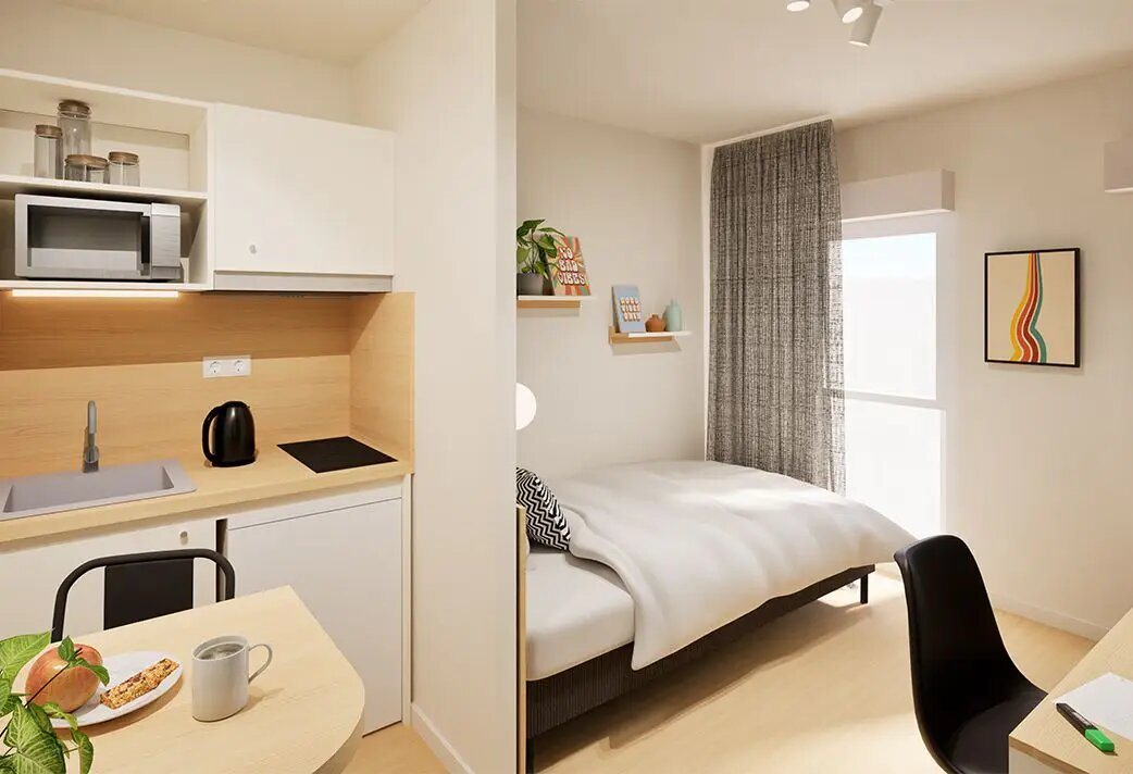 Appartement à louer, 19m², Evry