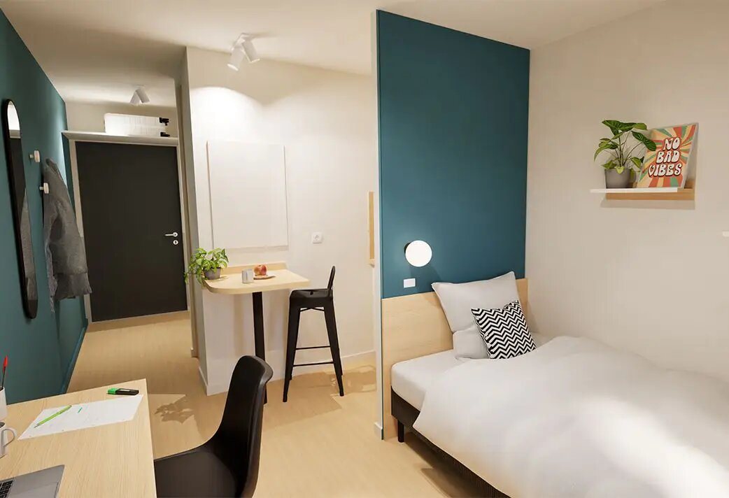 Appartement à louer, 19m², Evry