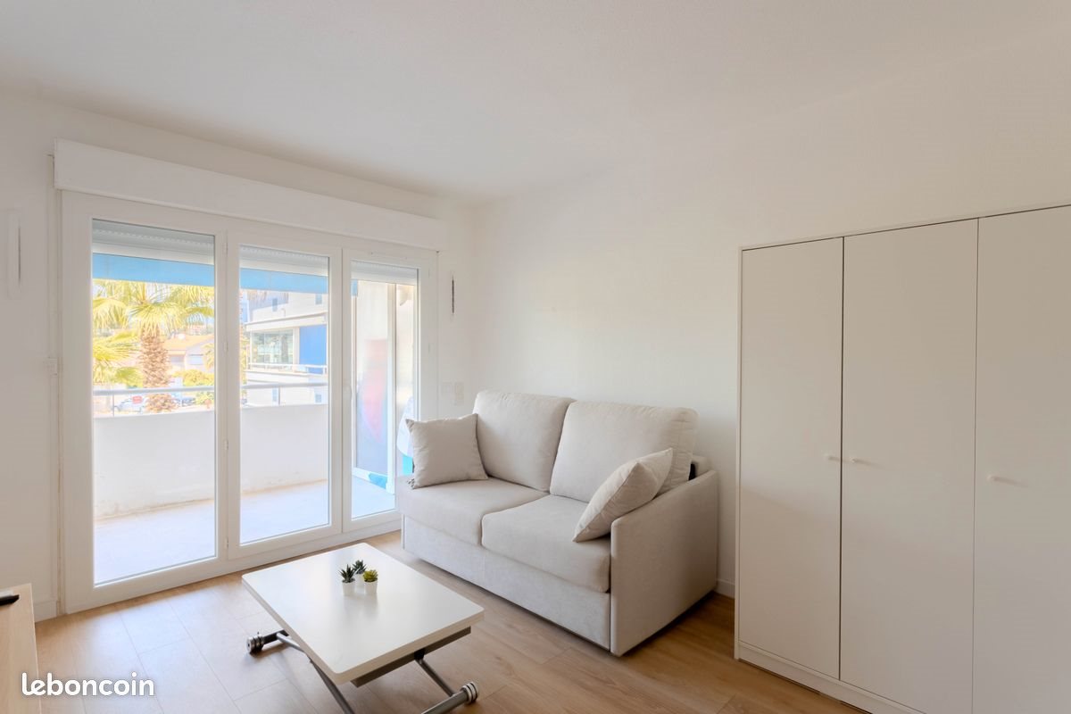 Appartement à louer, 22m², Villeneuve-Loubet