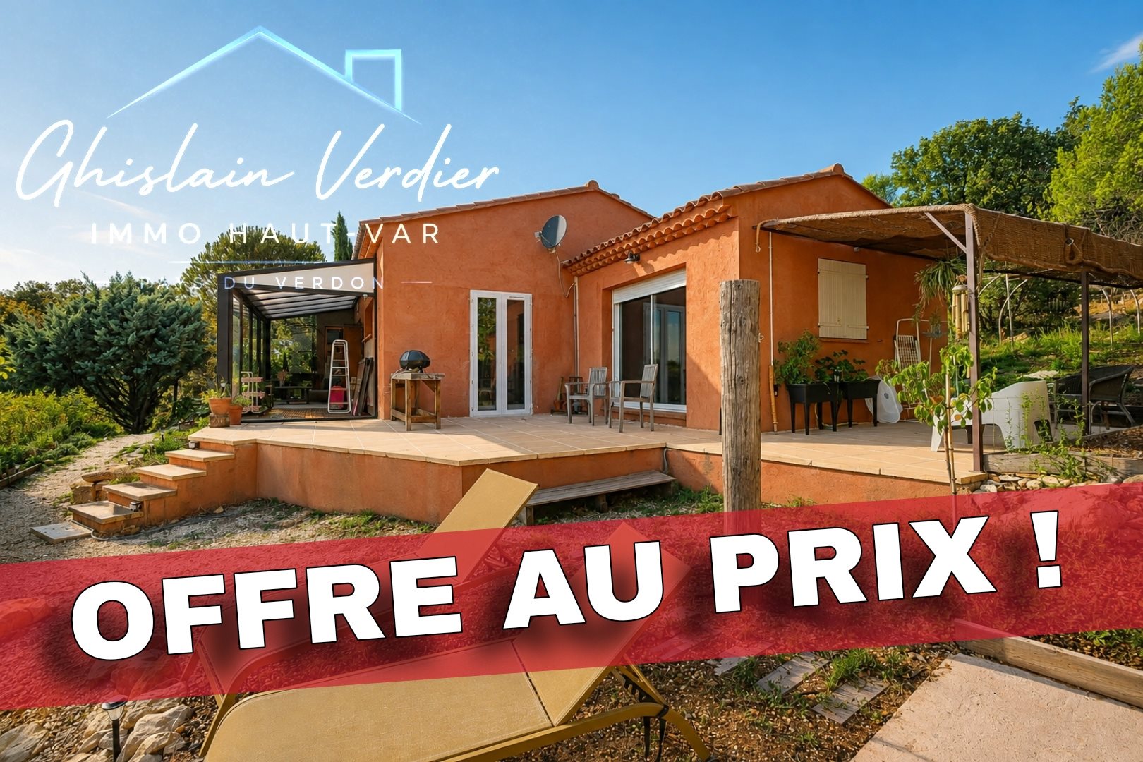 Maison à vendre, 112m², La Verdière