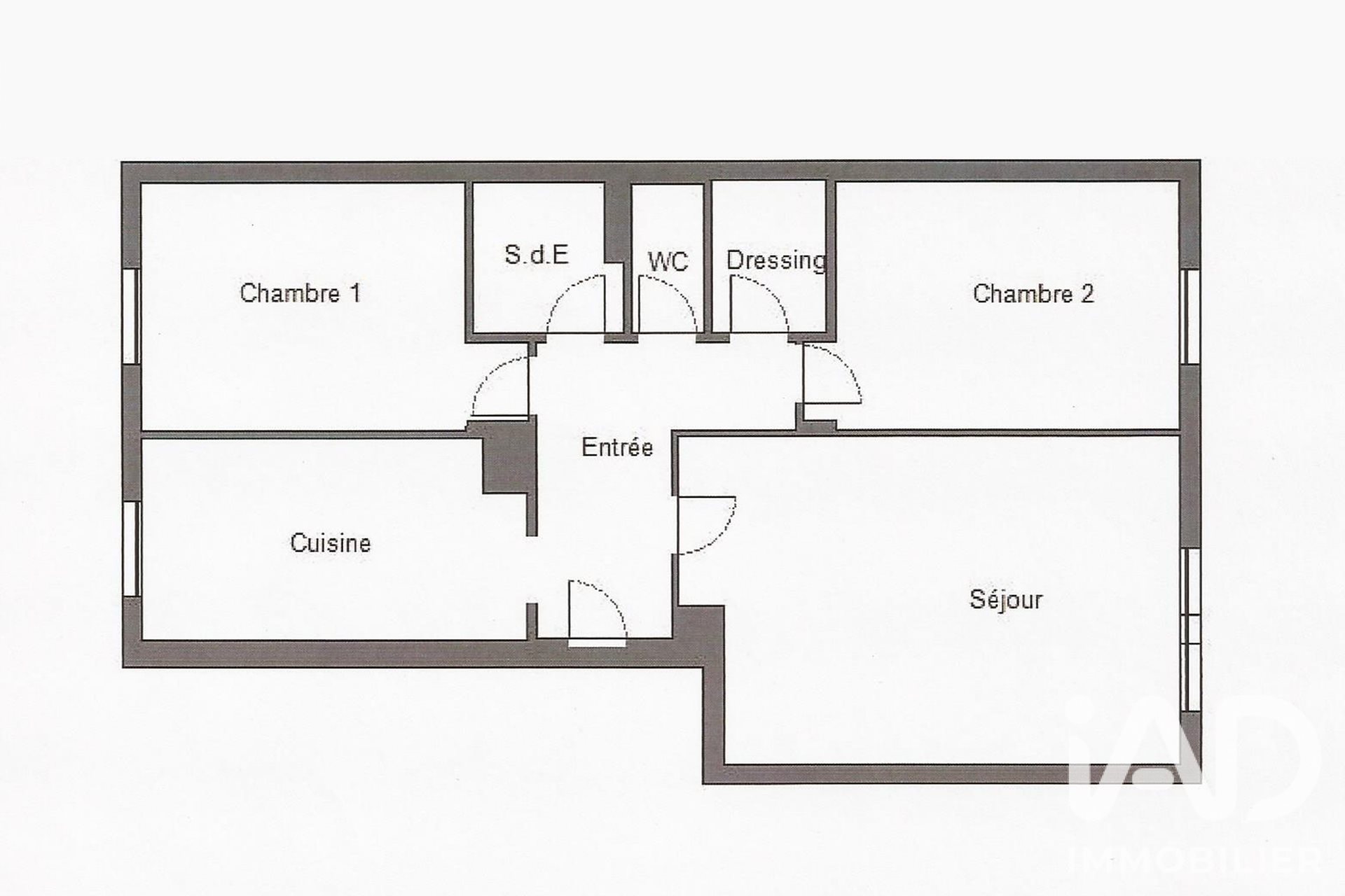 Appartement à vendre, 55m², Versailles