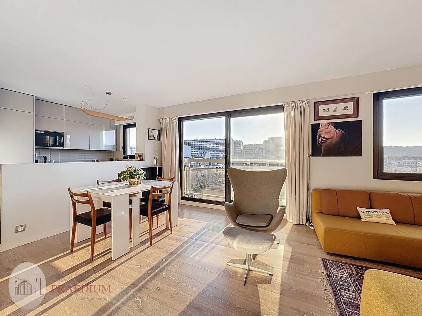 Appartement à louer, 61m², Boulogne-Billancourt