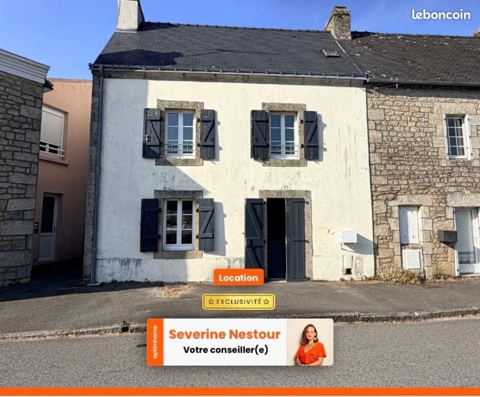 Maison à louer, 104m², Meslan
