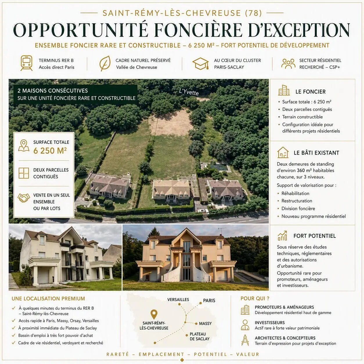 Maison à vendre, 3234m², Saint-Rémy-lès-Chevreuse