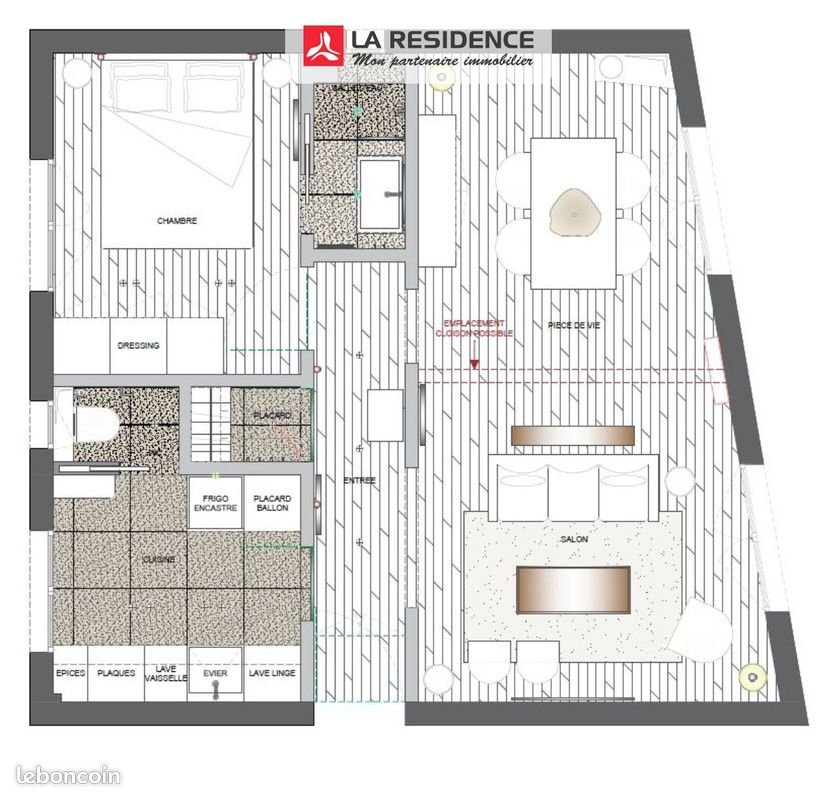Appartement à vendre, 47m², Boulogne-Billancourt