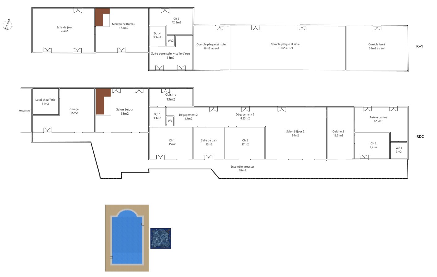 Maison à vendre, 263m², Massay