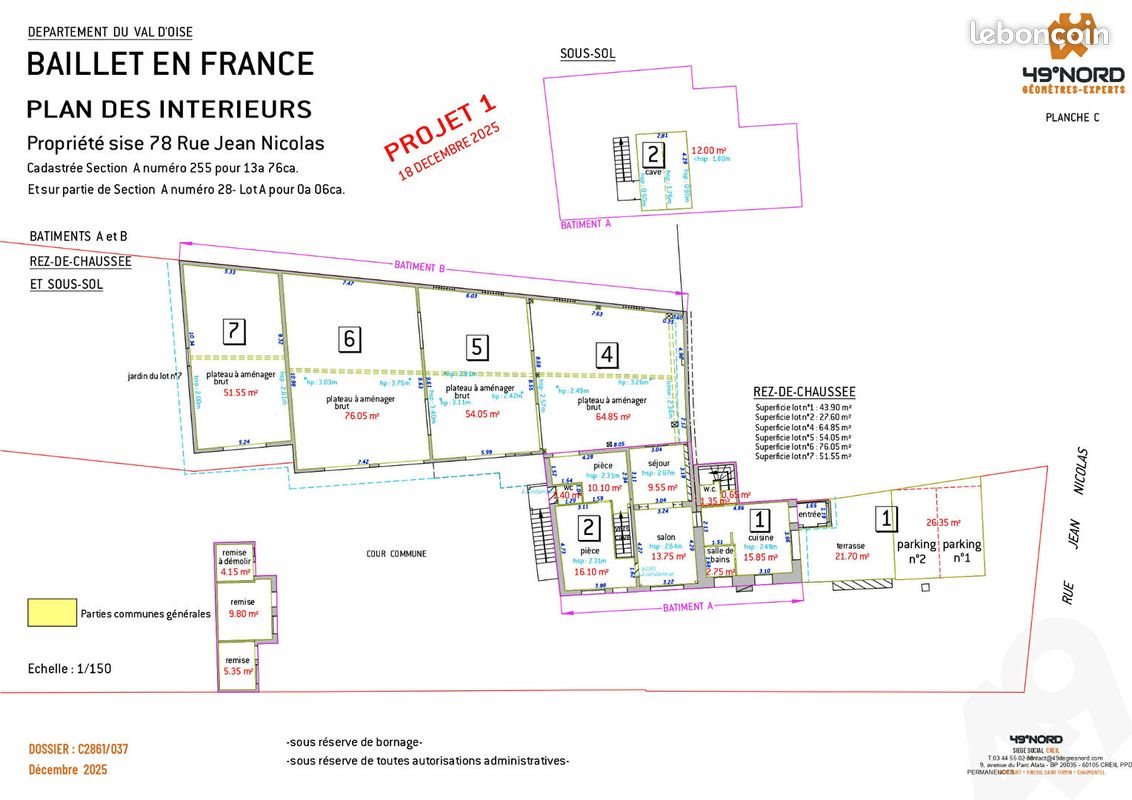 Appartement à vendre, 52m², Baillet-en-France