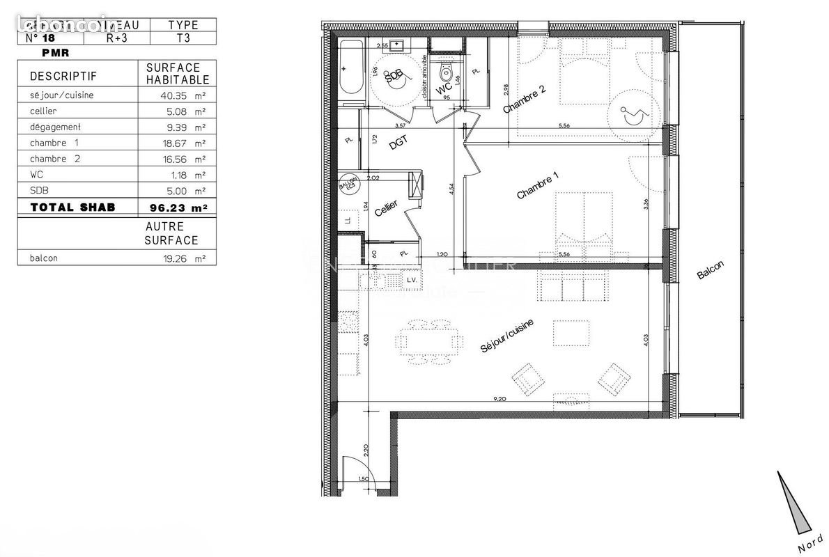 Appartement à vendre, 96m², Bourg-Saint-Maurice (Les Arcs)