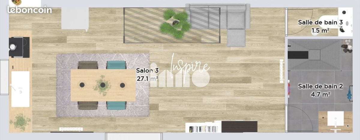 Appartement à vendre, 66m², Tourcoing