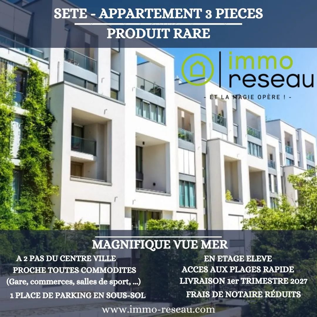 Appartement à vendre, 66m², Sète