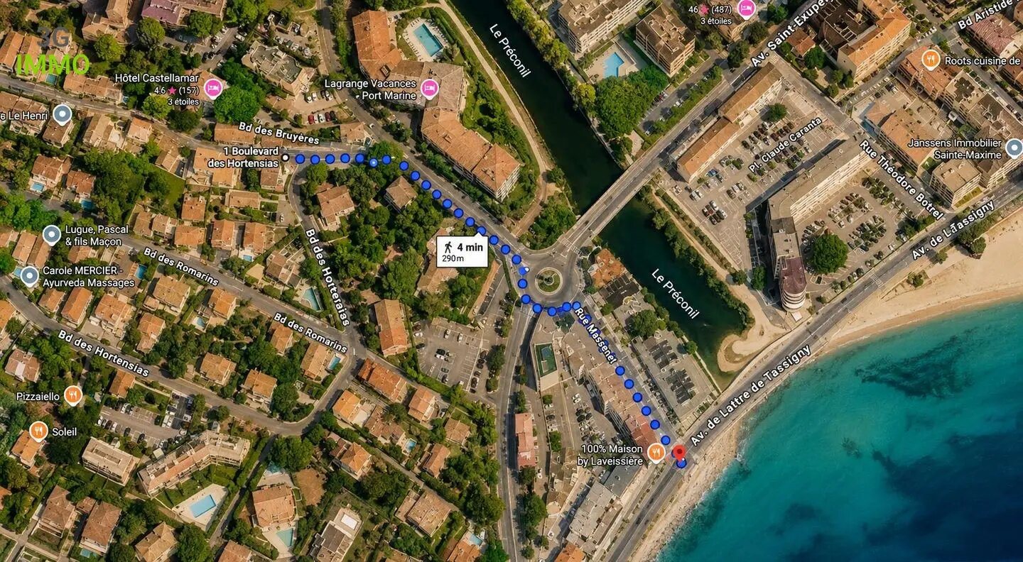 Appartement à vendre, 60m², Sainte-Maxime
