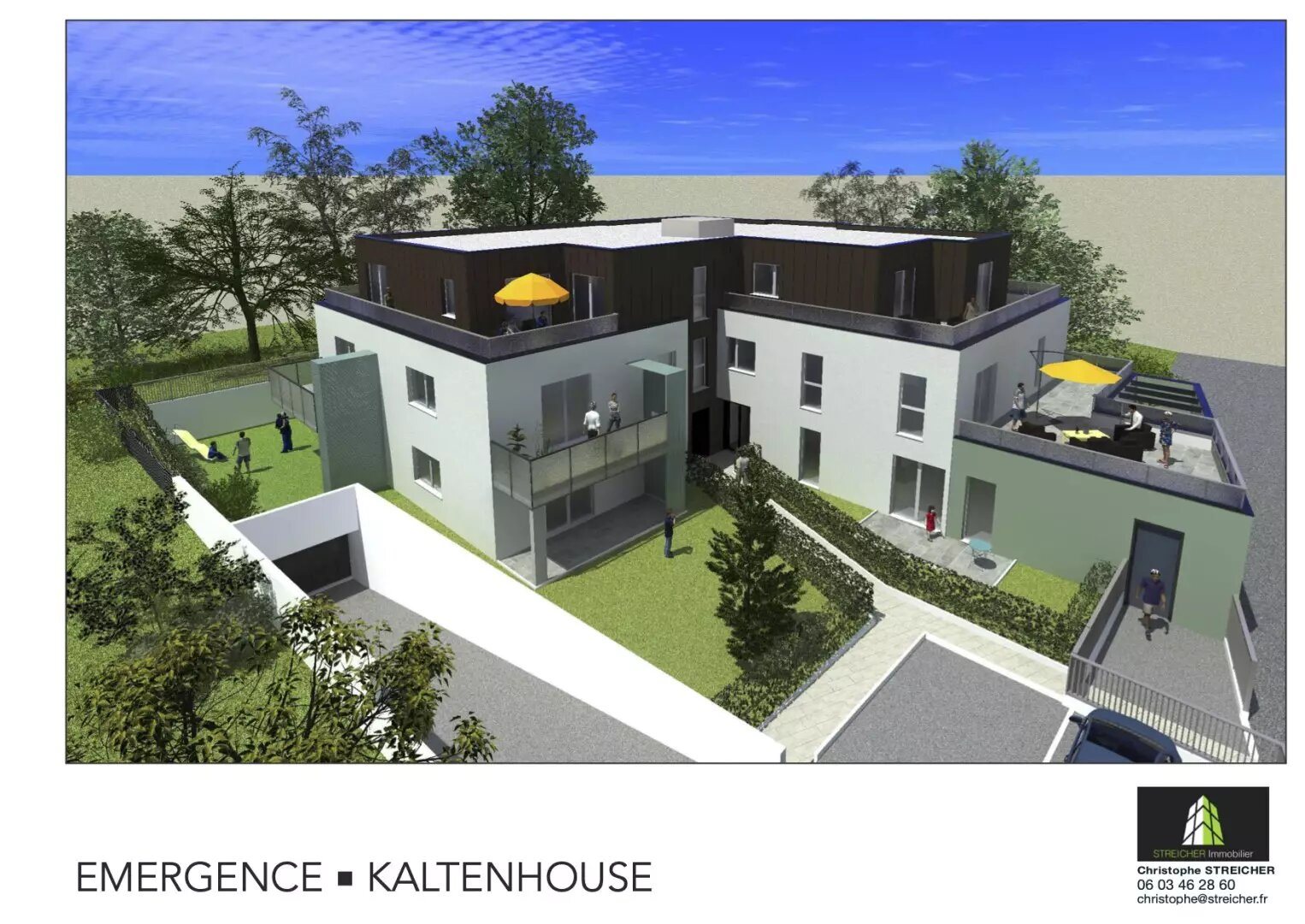 Appartement à vendre, 47m², Kaltenhouse
