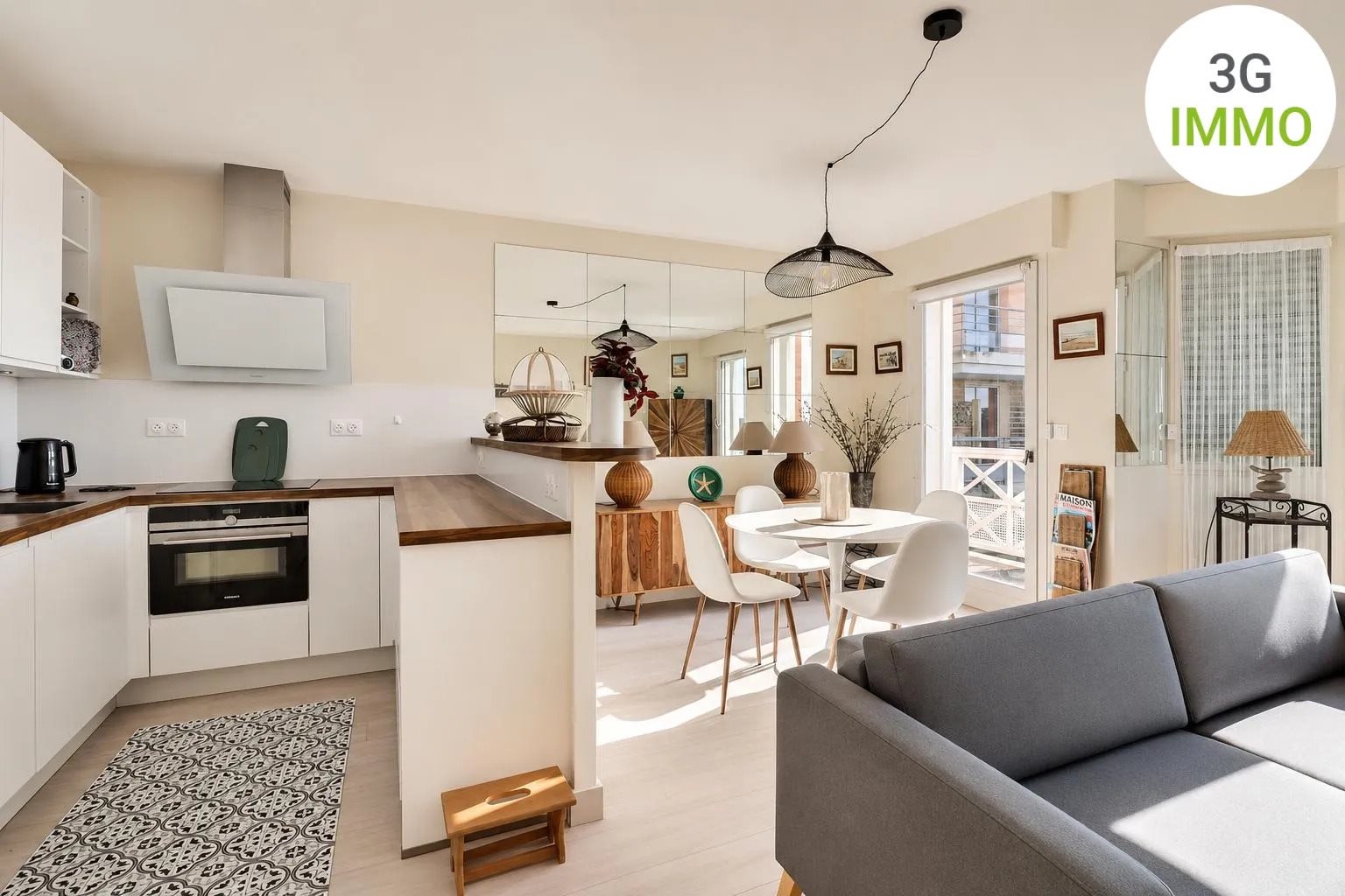 Appartement à vendre, 68m², Deauville