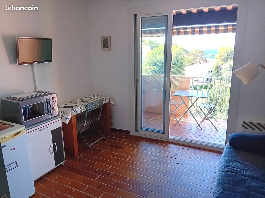 Appartement à louer, 19m², Saint-Cyr-sur-Mer