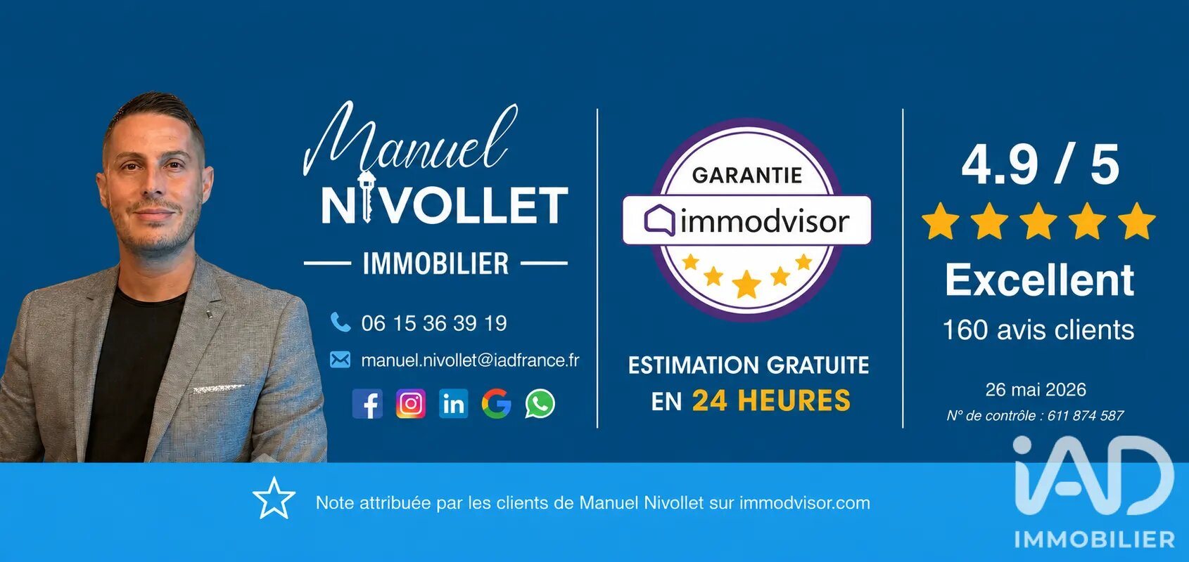 Appartement à vendre, 65m², Montévrain