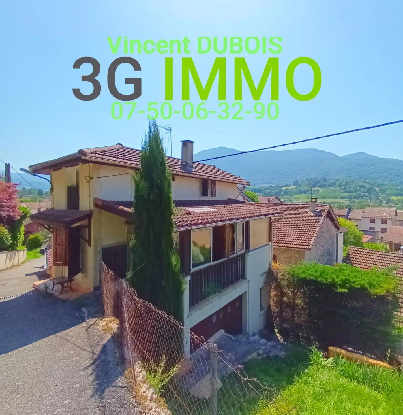 Maison à vendre, 64m², Saint-Jean-en-Royans