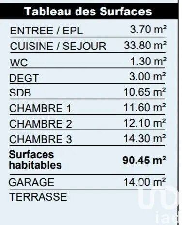 Maison à vendre, 90m², Woippy
