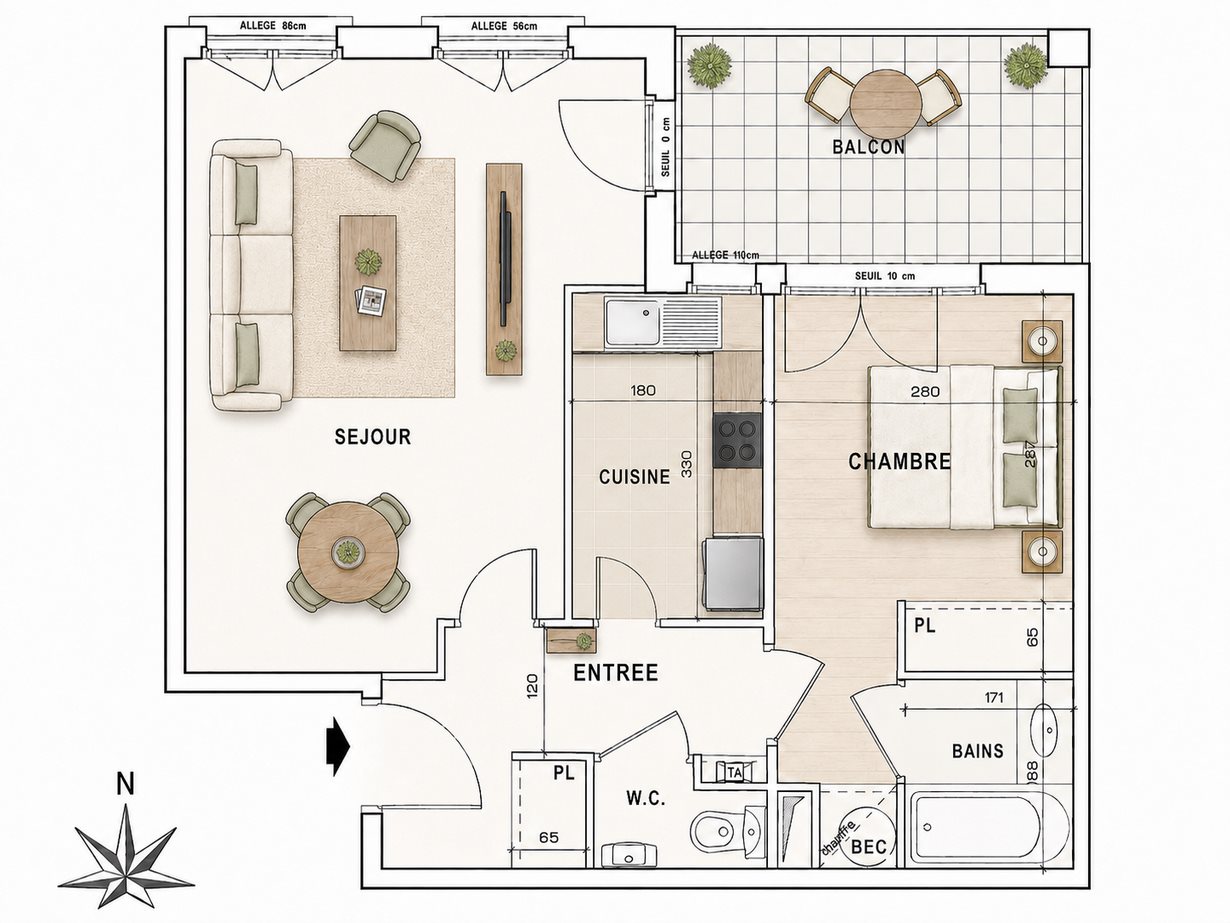 Appartement à vendre, 50m², Nogent-sur-Marne