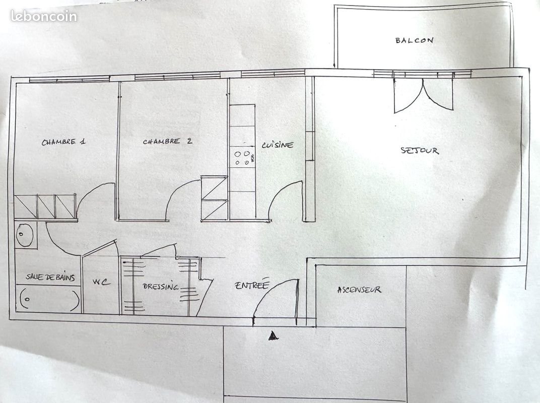 Appartement à louer, 62m², Paris 16ème
