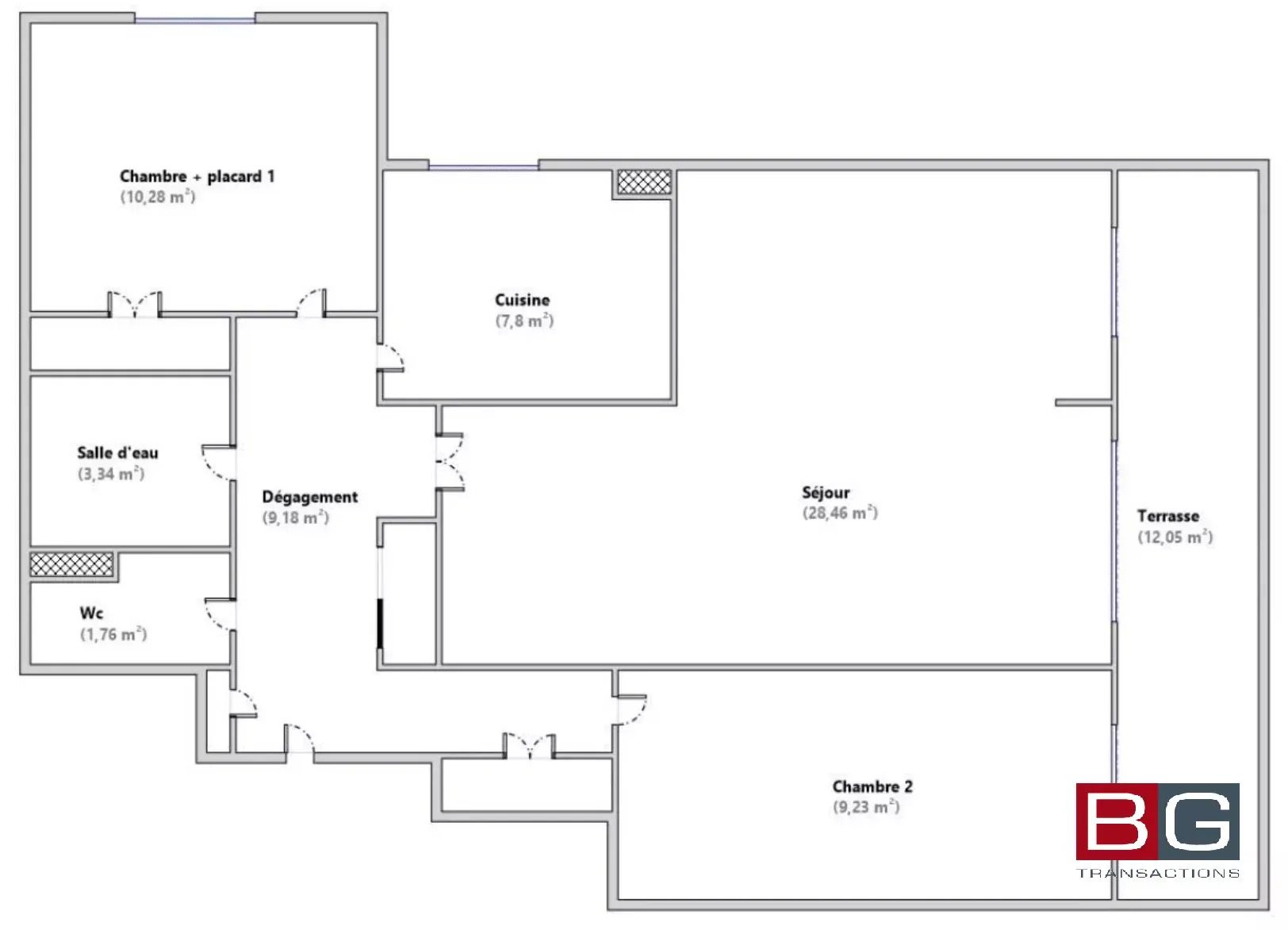 Appartement à vendre, 72m², Antibes