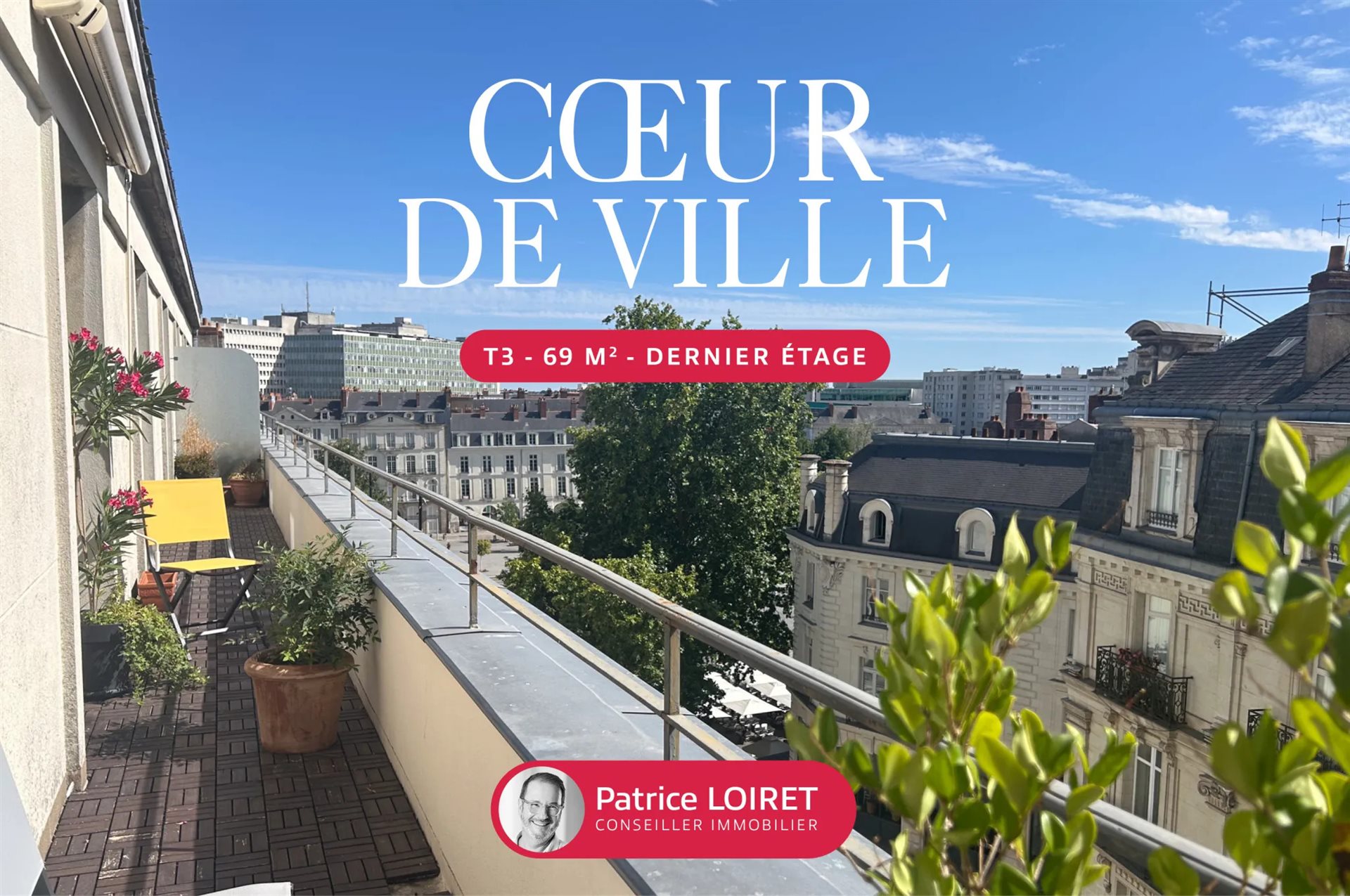 Appartement à vendre, 68m², Nantes