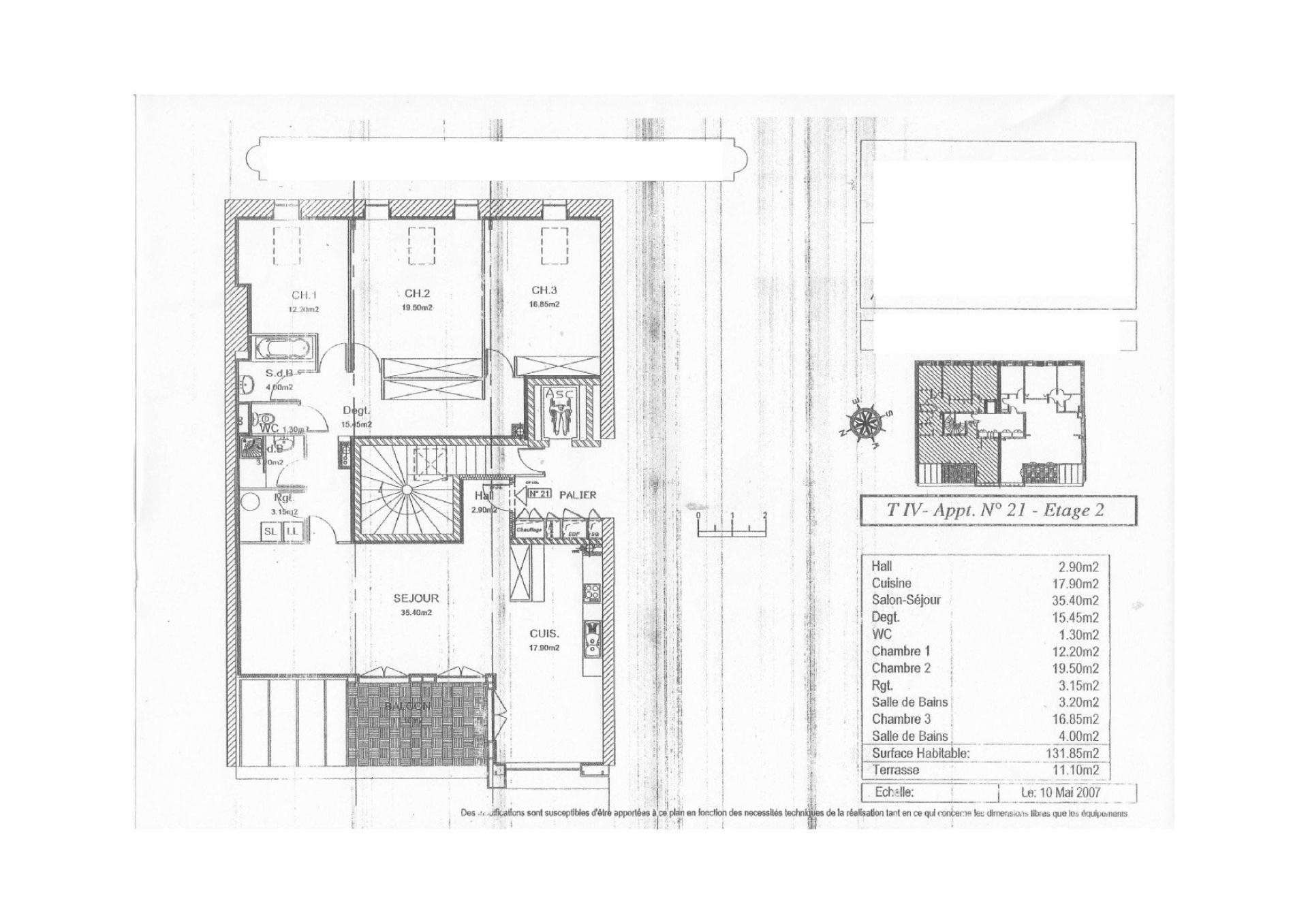 Appartement à vendre, 122m², Saint-Quentin