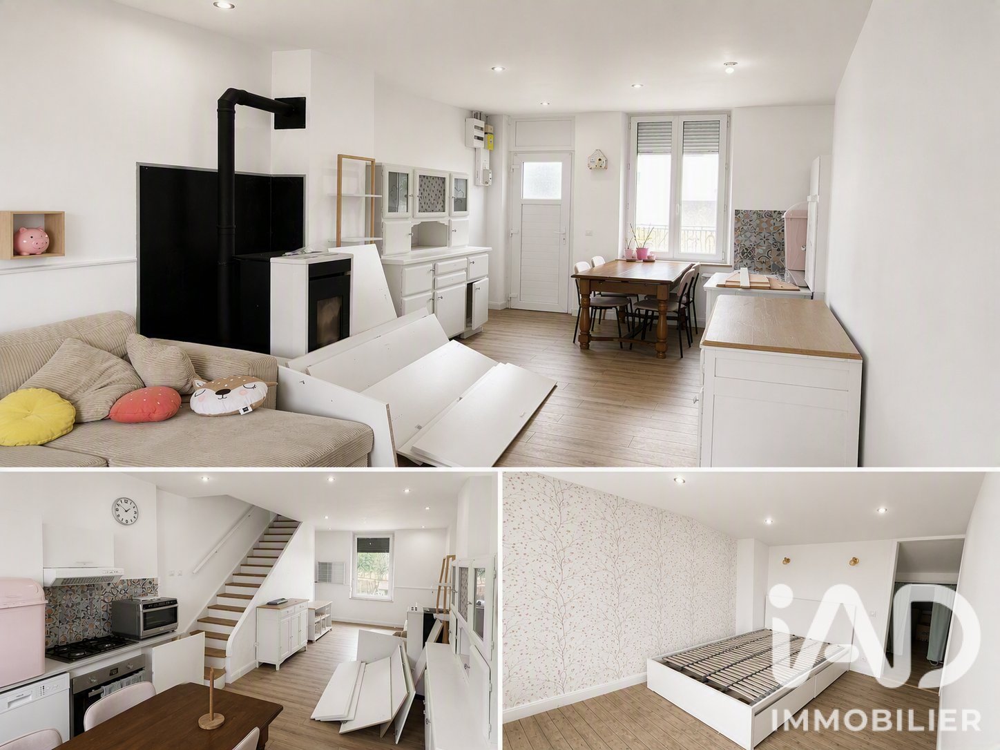 Maison à vendre, 54m², Mont-Bonvillers