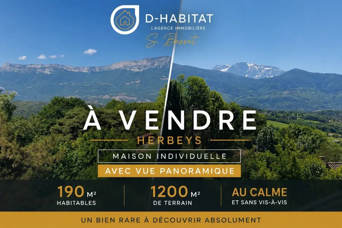 Maison à vendre, 222m², Herbeys