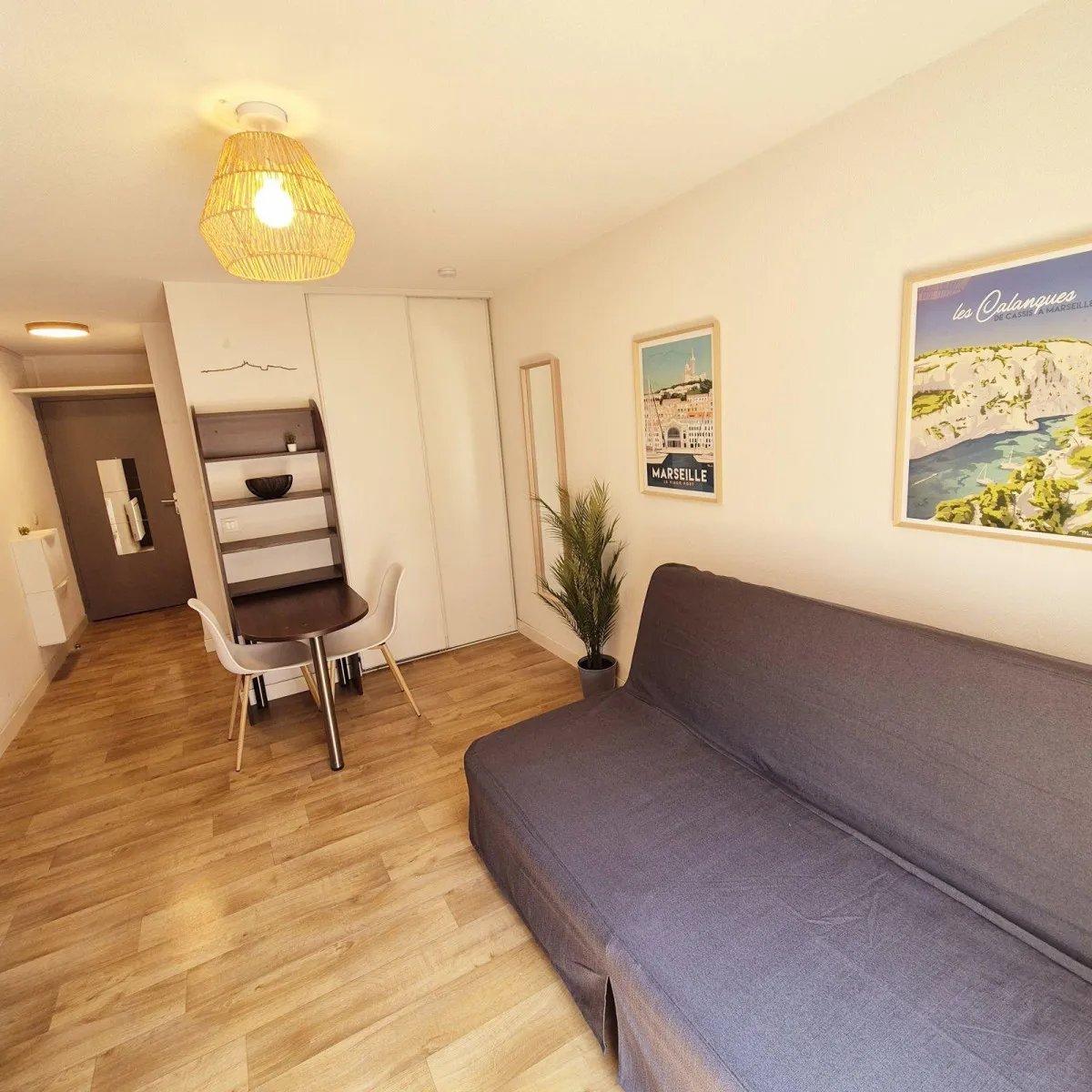 Appartement à louer, 20m², Marseille 10ème