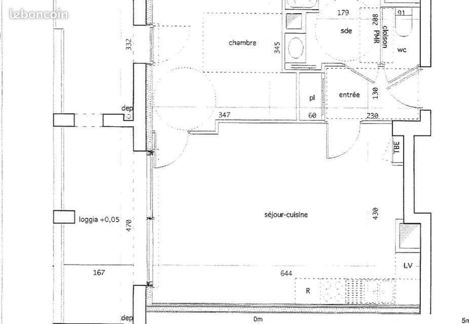 Appartement à louer, 47m², Colombes