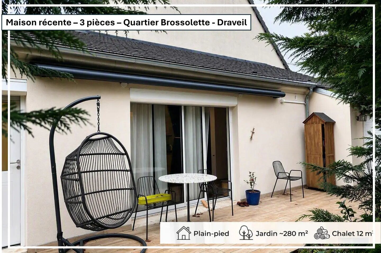 Maison à vendre, 53m², Draveil