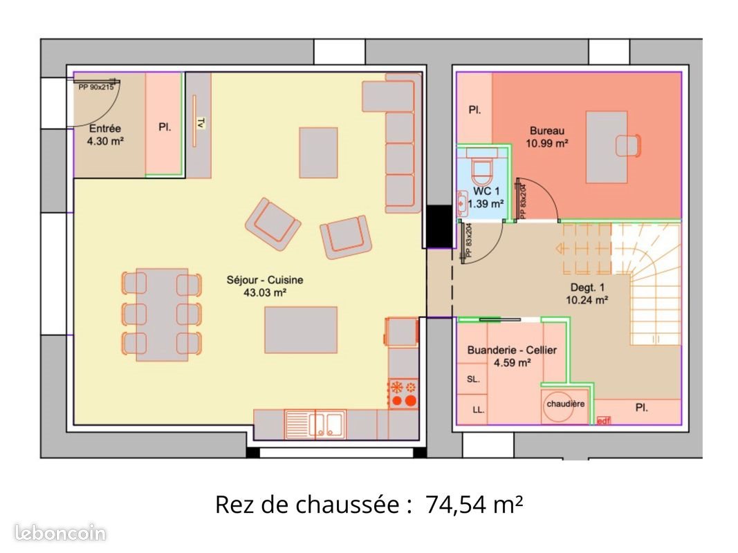 Maison à vendre, 147m², Saint-Didier-de-Formans