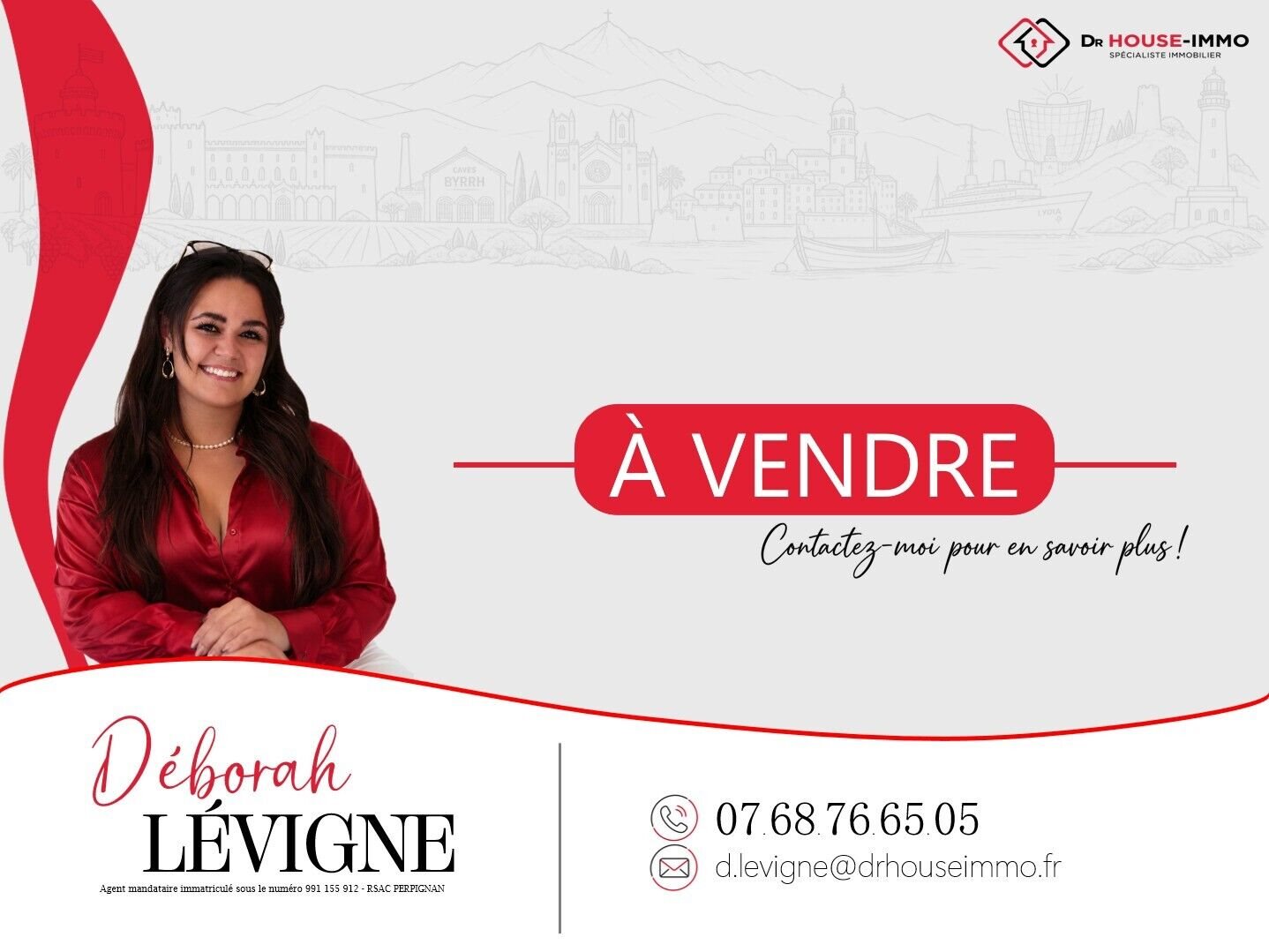 Maison à vendre, 35m², Le Barcarès