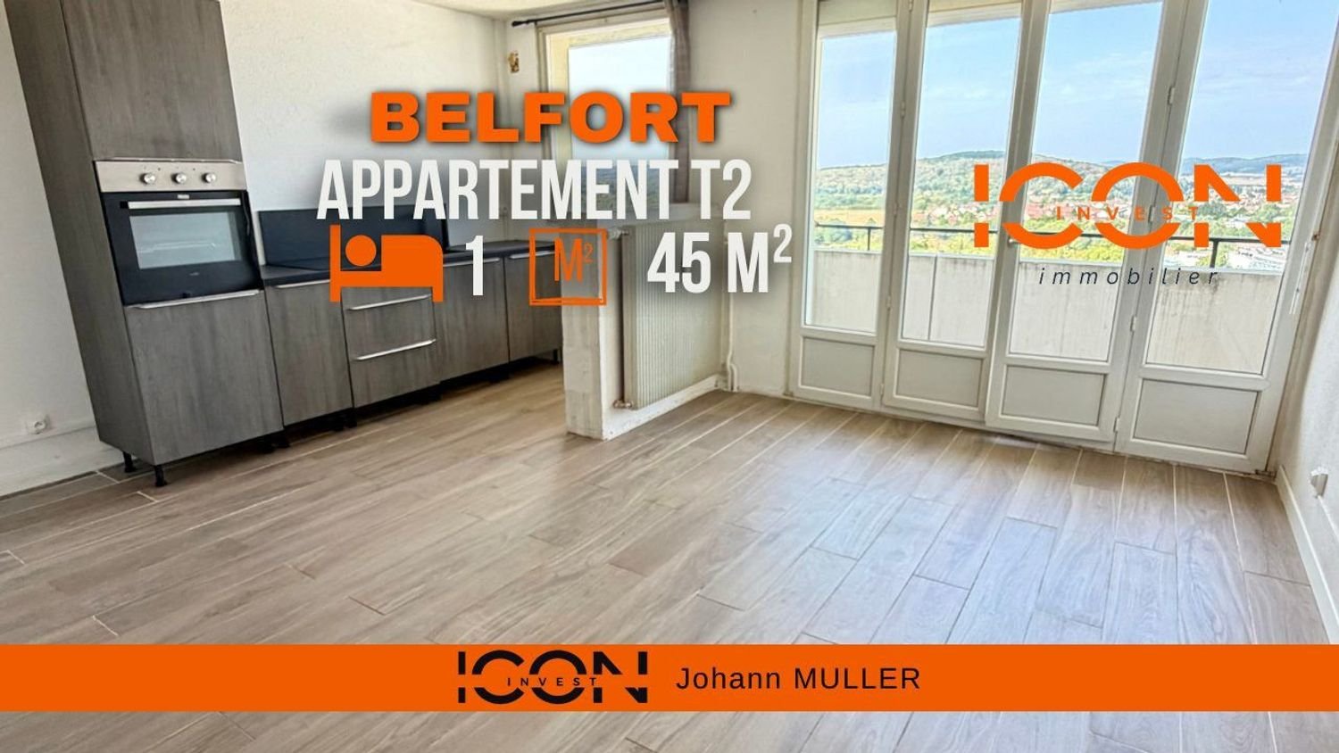Appartement à vendre, 45m², Belfort
