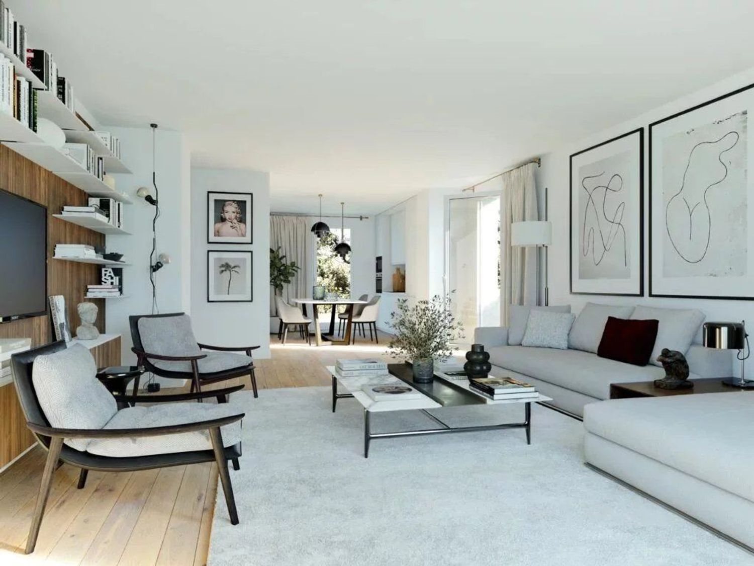 Appartement à vendre, 78m², Le Chesnay