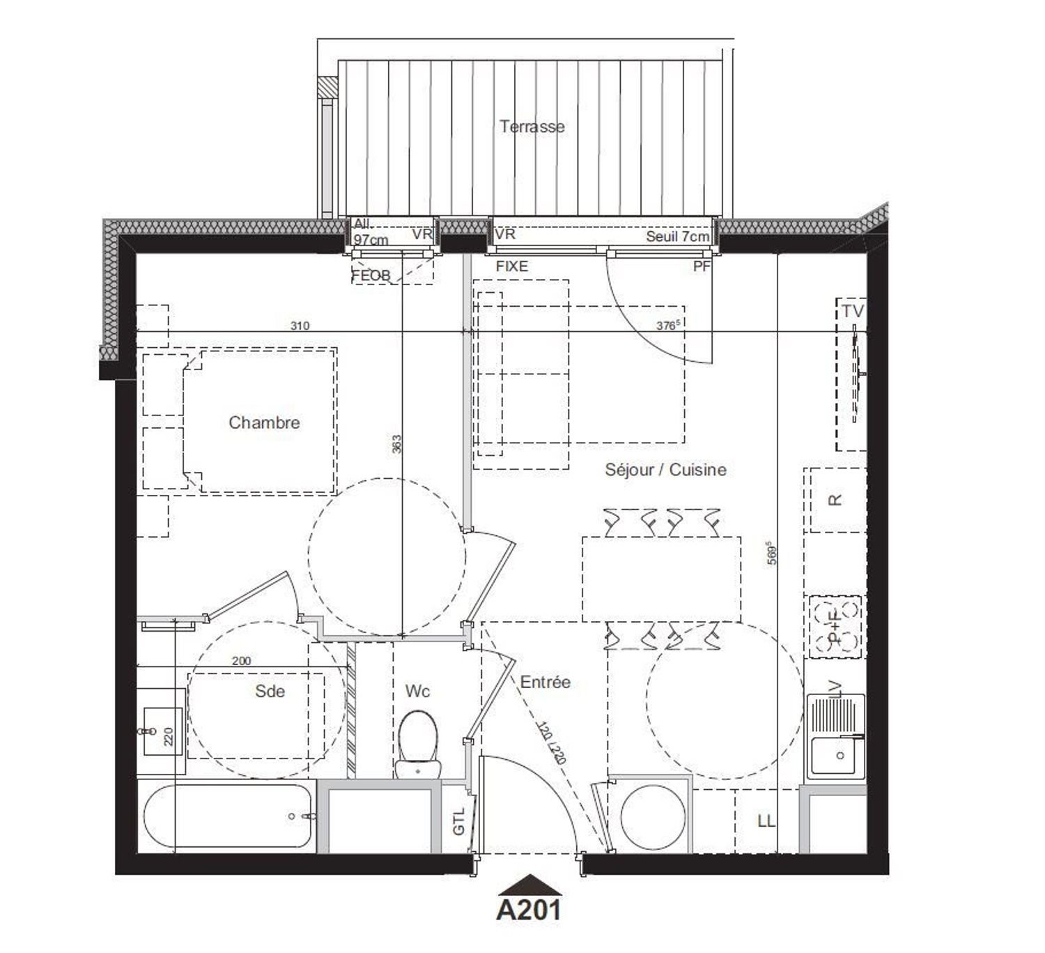 Appartement à vendre, 37m², Les Gets