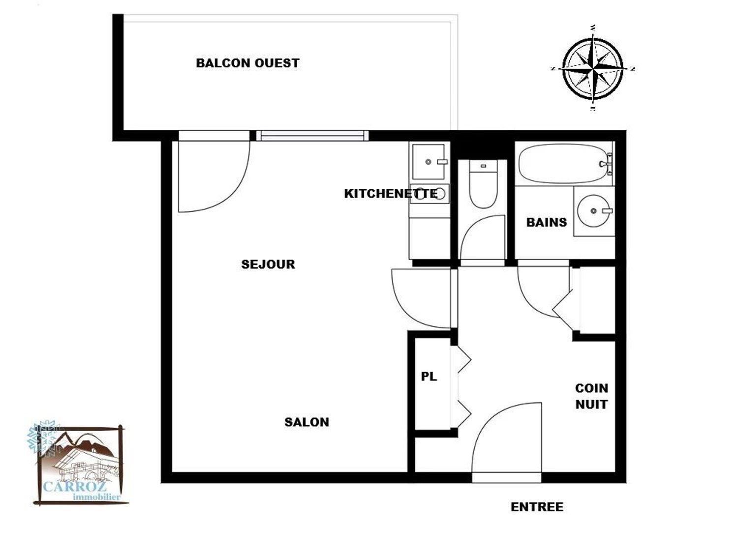 Appartement à vendre, 30m², Arâches-la-Frasse (Les Carroz d'Arâches)