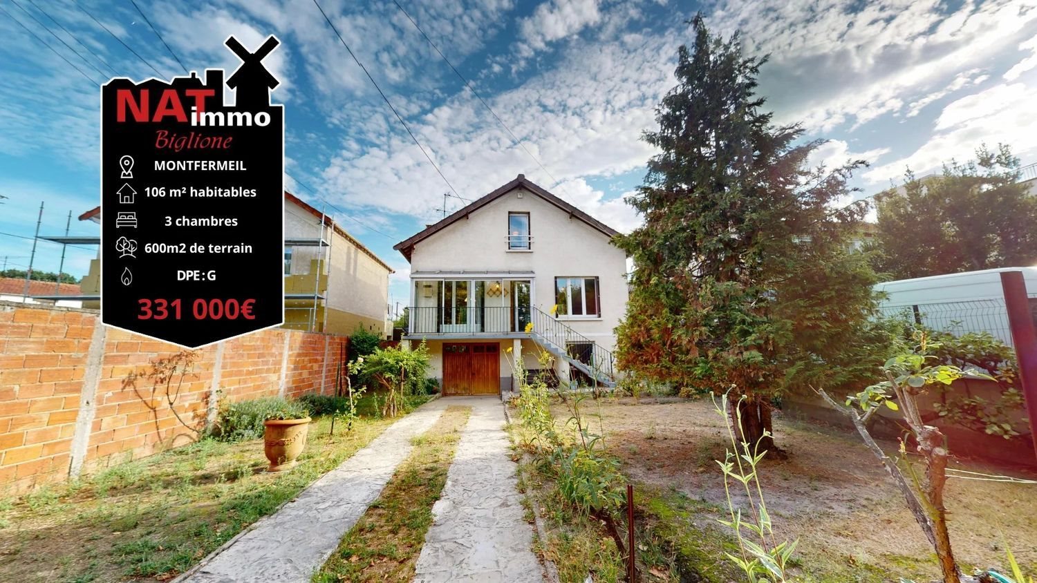 Maison à vendre, 106m², Montfermeil