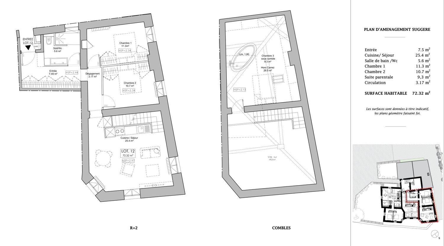 Appartement à vendre, 70m², Saint-Germain-au-Mont-d'Or
