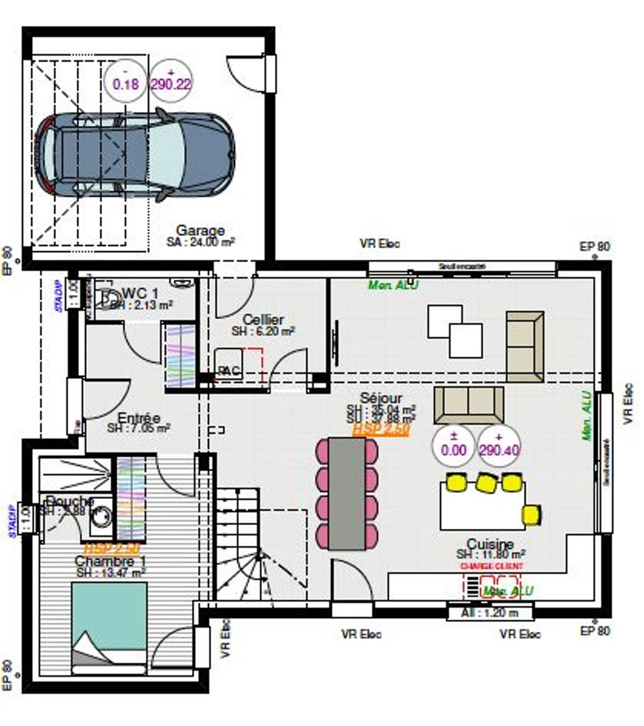 Maison à vendre, 128m², Lissieu