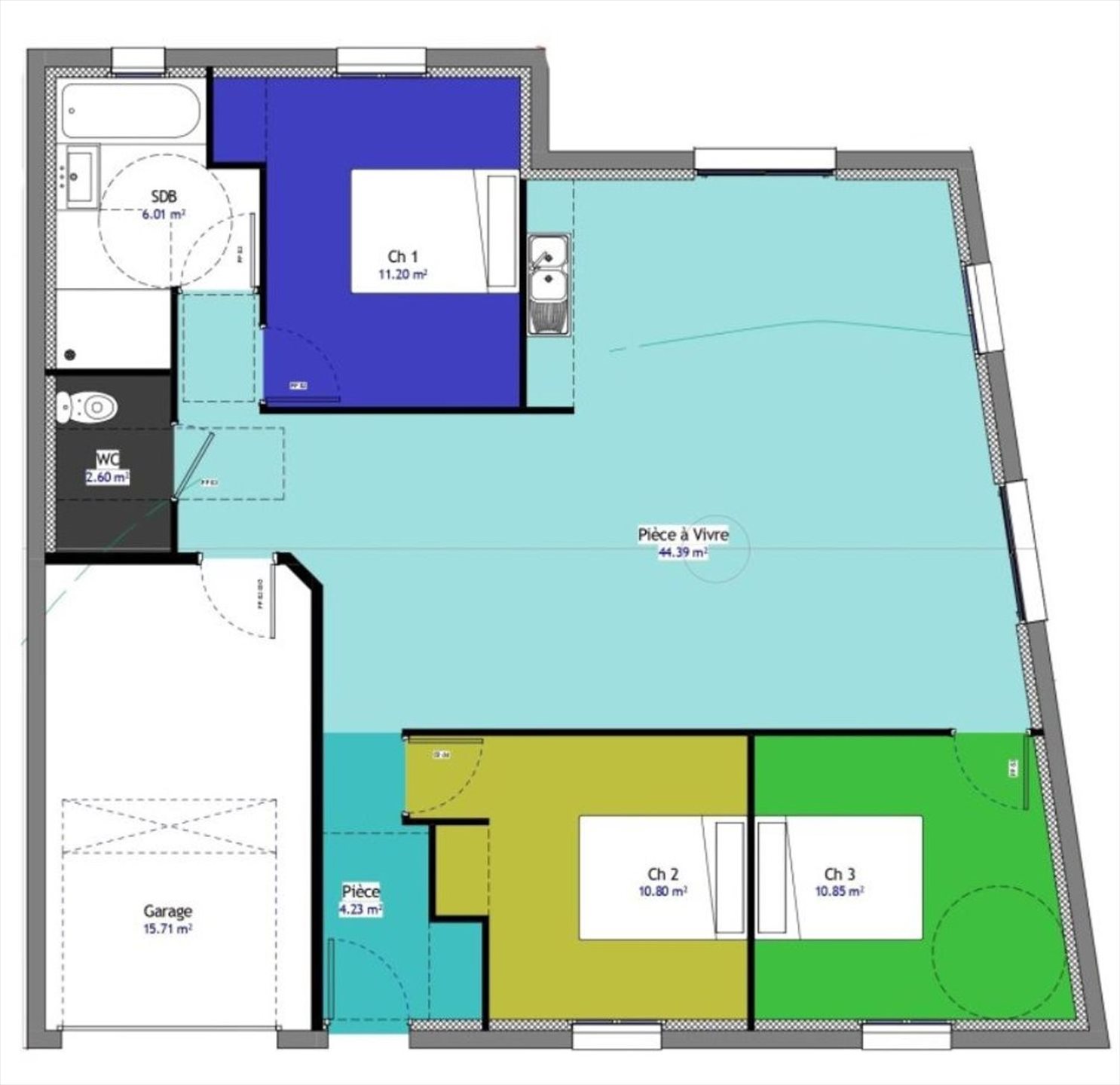 Maison à vendre, 90m², Mâcon