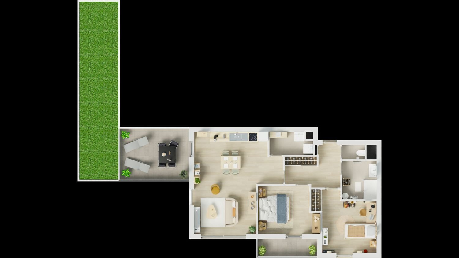 Appartement à vendre, 70m², Guilers